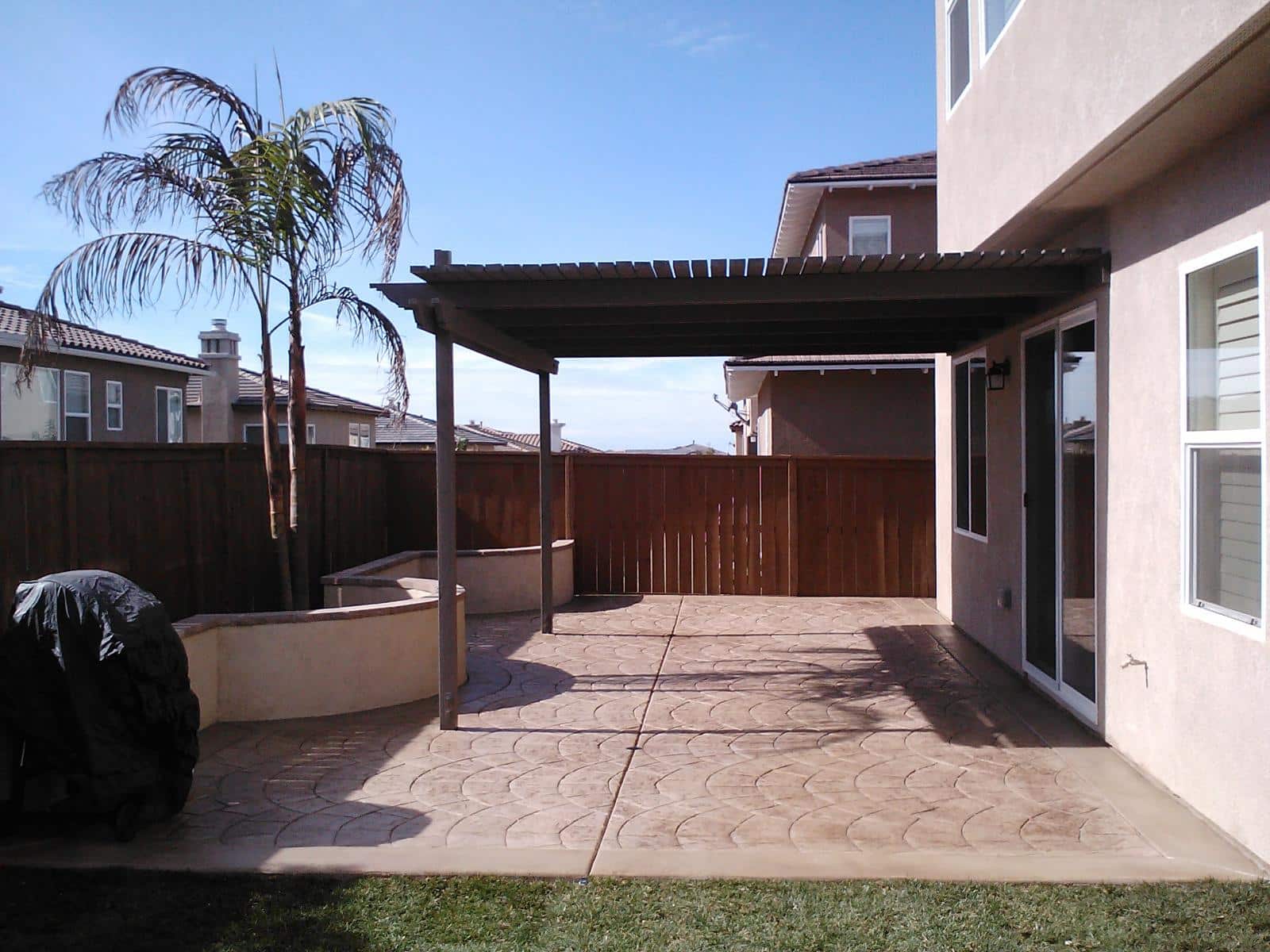 Stamped Patio Concrete Contractor Imperial Beach, Decorative Concrete Patio Contractors